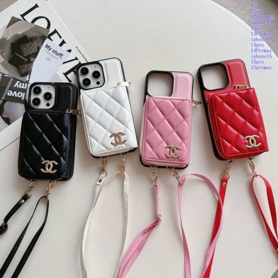Trendy Branded Phone Cases for iPhone 16/15/14/13/12/11 Pro Max/Plus - Shockproof Phone Covers